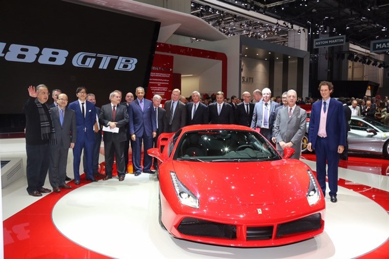 The 488 GTB – extreme power for unique driving pleasure The innovative 8-cylinder berlinetta debuts at Geneva: new design, new engine and a plethora of patented solutions